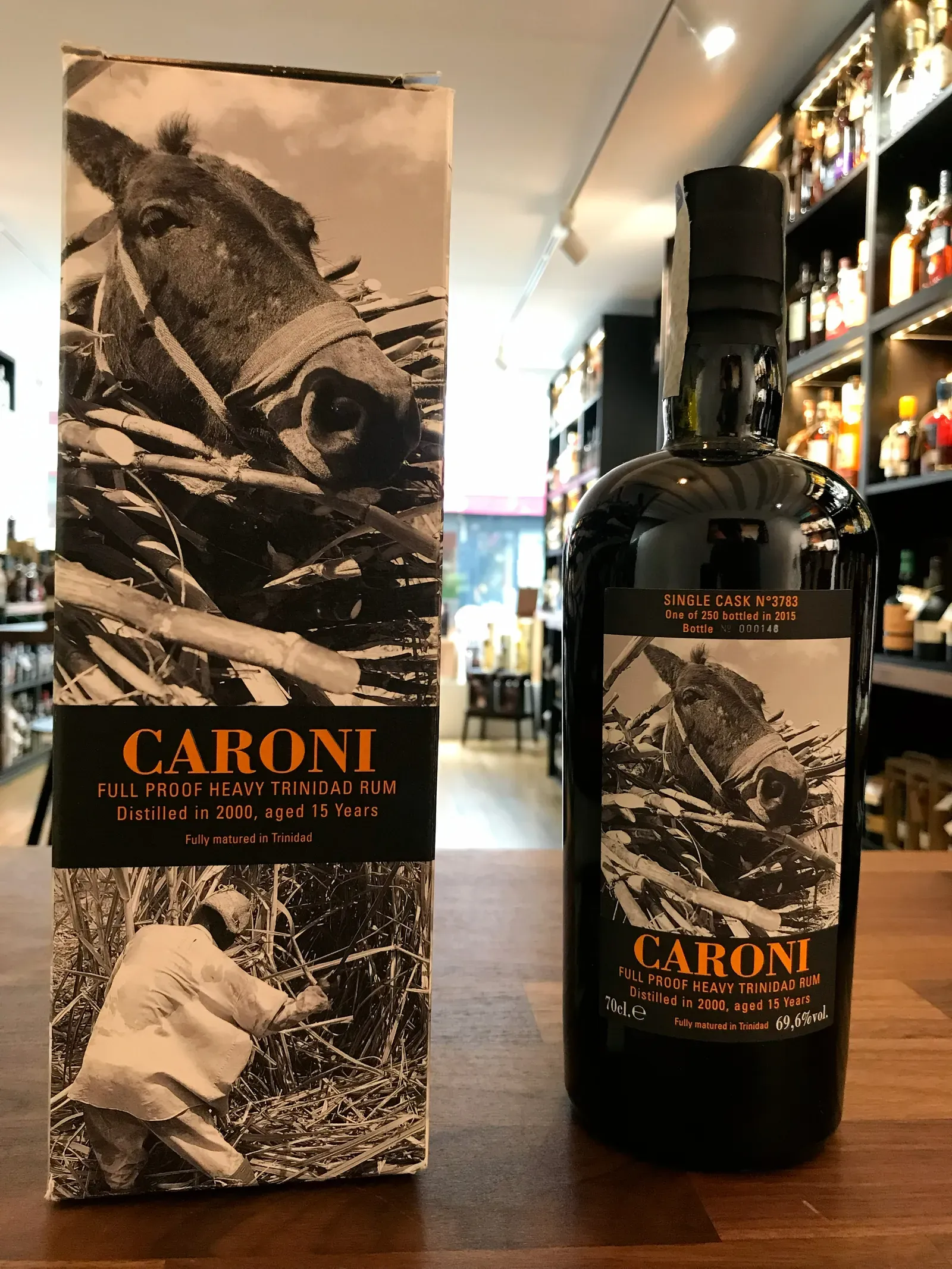 A Caroni bottle released by Velier