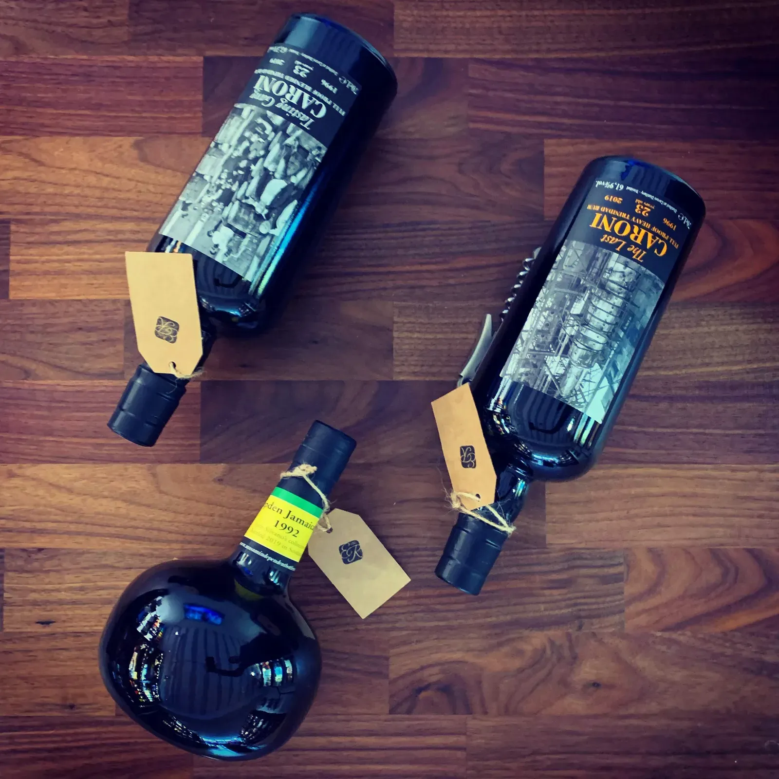 Several Caroni bottles released by Velier