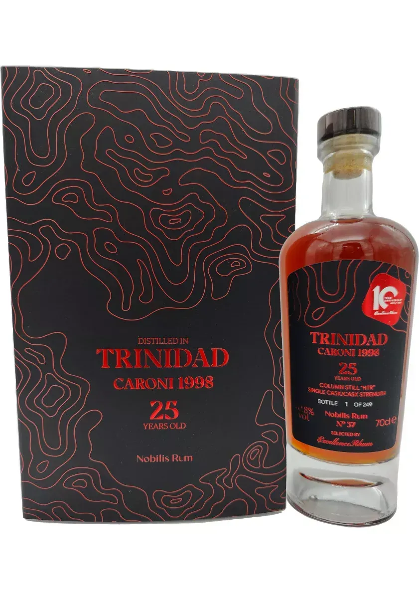 Caroni 25-year-old bottled by Nobilis